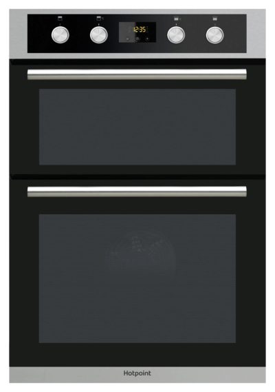 Hotpoint DD2 844 C IX Built-In Double Oven - Silver.